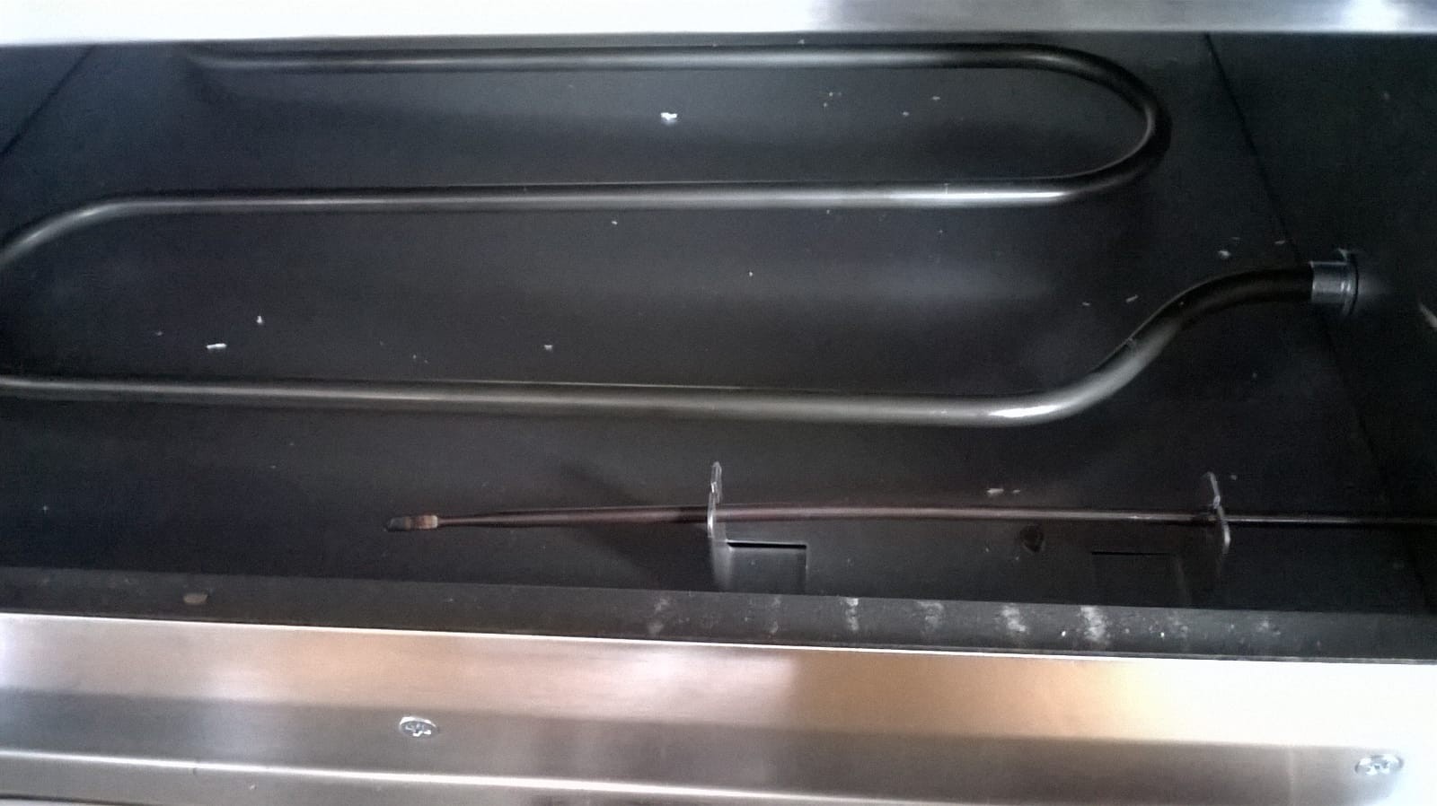 B1V - FORNO PER PIZZA 500° gradi INOX 1 PIZZA 40 CM - MONOFASE